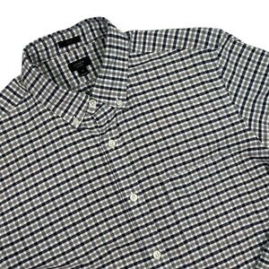 J. Crew Oxford Shirt‎ Slim Fit Button Down Gingham Checkered Casual Mens M